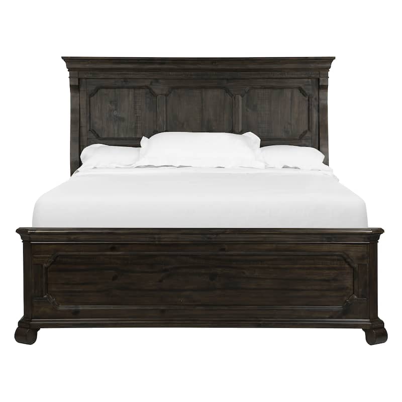 Magnussen Home Bellamy Peppercorn Panel Bed