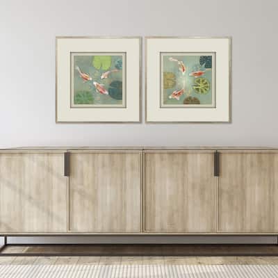 Paragon Floating Motion Framed Art - Set of 2