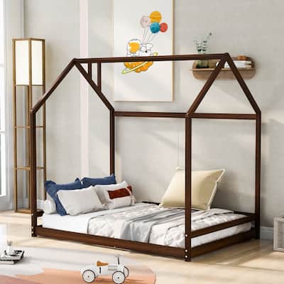 Playhouse Design House Bed Wood Bed