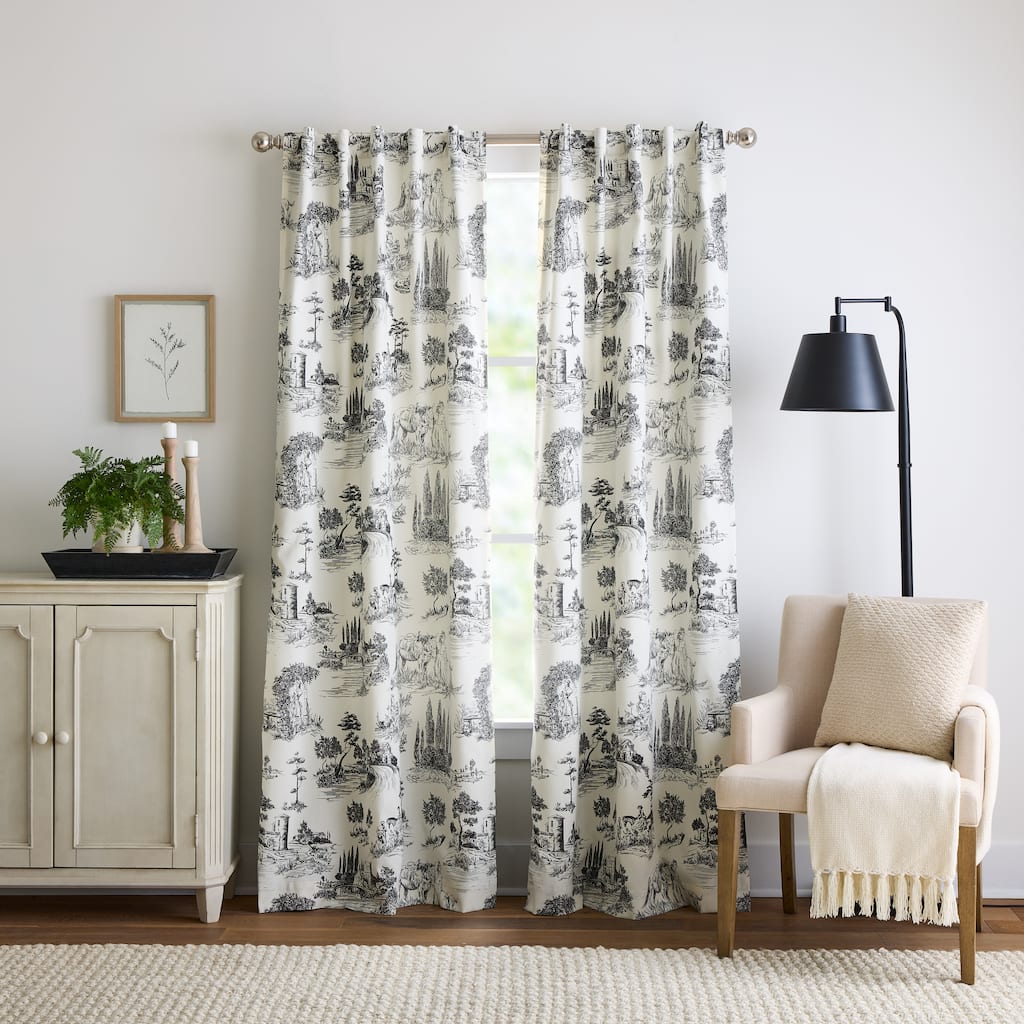 Martha Stewart Village Life Blackout Curtain Panel Pair