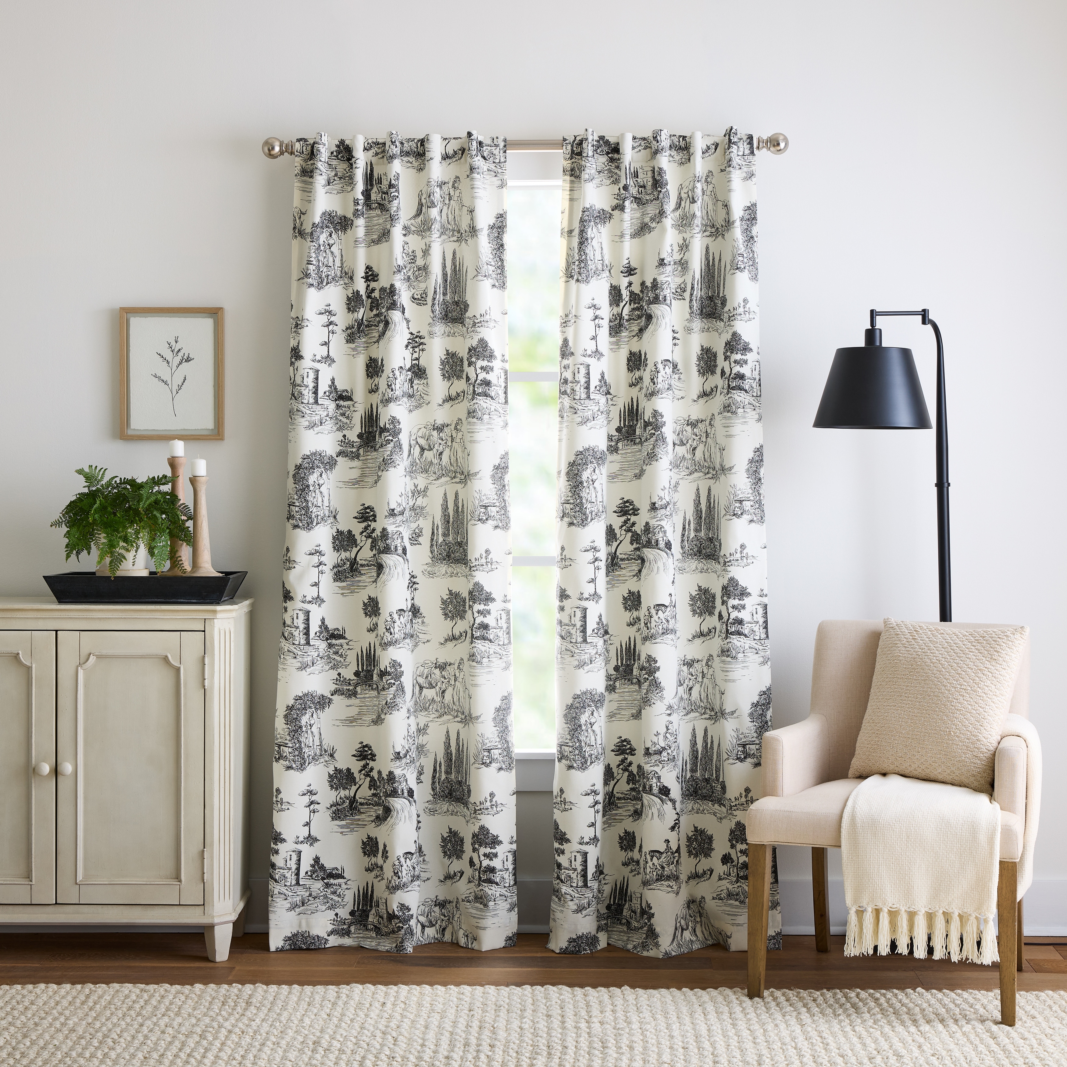 Martha Stewart Village Life Blackout Curtain Panel Pair