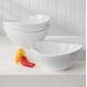 preview thumbnail 2 of 12, Euro Ceramica Highlands 3 Piece / 4 Piece Stoneware Serving Bowl Set 4 Piece