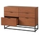 preview thumbnail 5 of 6, Simple Living Noble 6-Drawer Dresser
