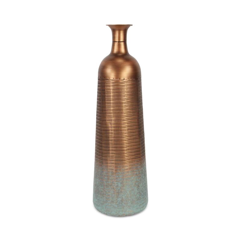 Kyani Copper Metal Large Vase