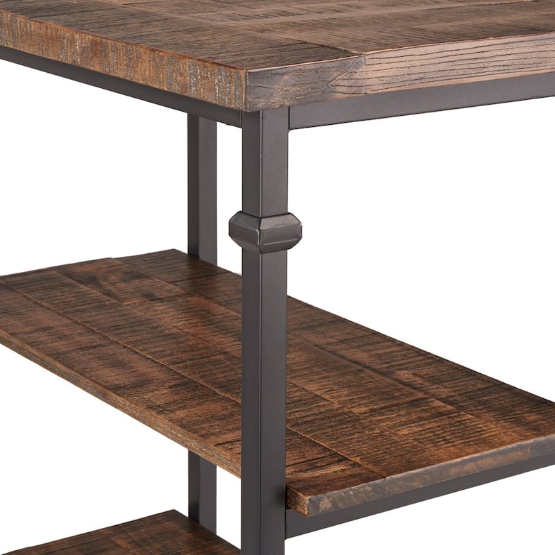 Myra Vintage Industrial Storage Desk by iNSPIRE Q Classic