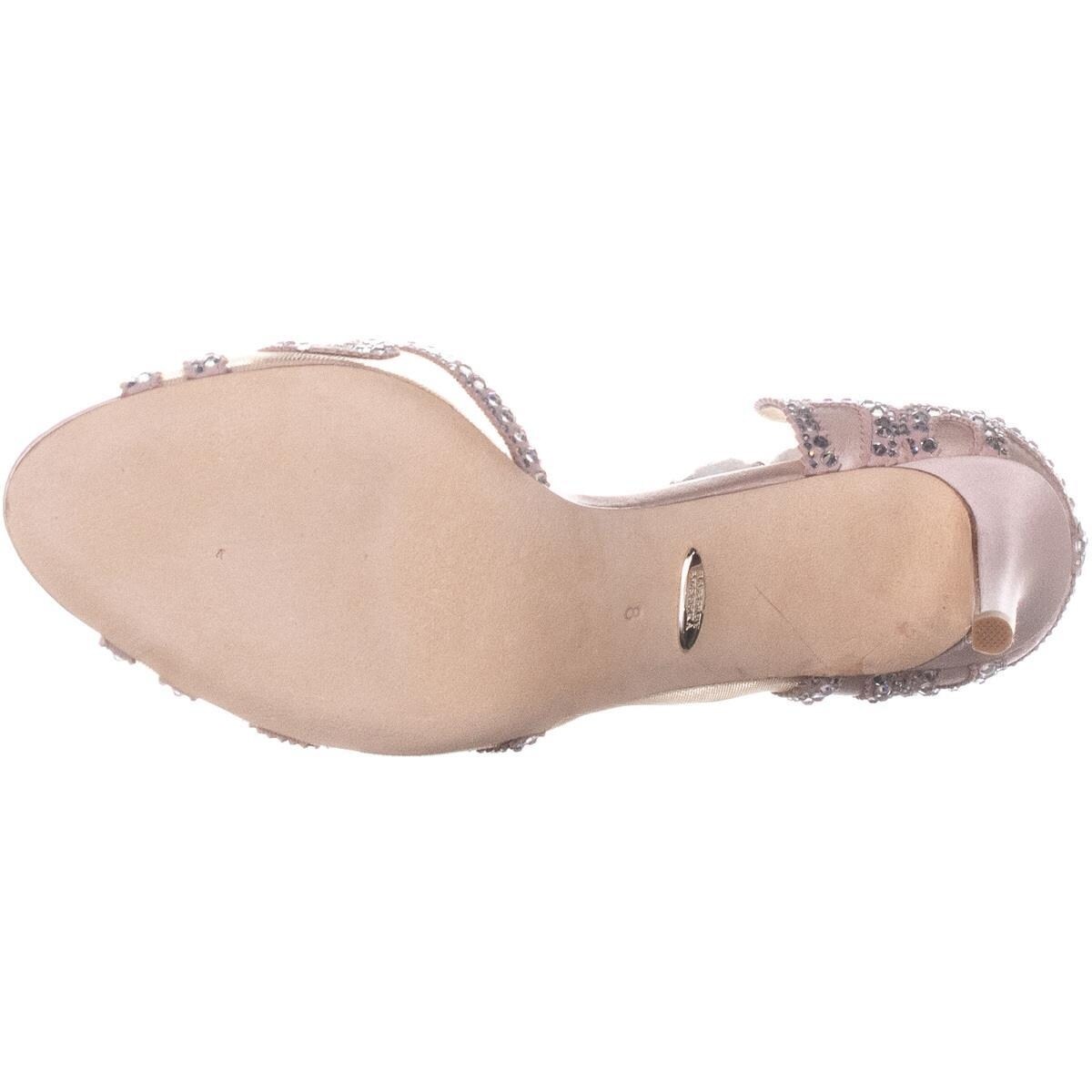 badgley mischka marla peep toe