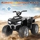 preview thumbnail 29 of 36, 24V Kids Ride-On Electric ATV with Wireless Connection for Toddlers 3-8 Years Old - 42" x 25" x 29"