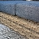 preview thumbnail 39 of 60, OVIOS 4-piece Water-Resistant Wicker Deep Seating Outdoor Sofa Set