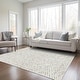 preview thumbnail 41 of 111, Machine Washable Indoor/ Outdoor Modern Dotty Chantille Rug