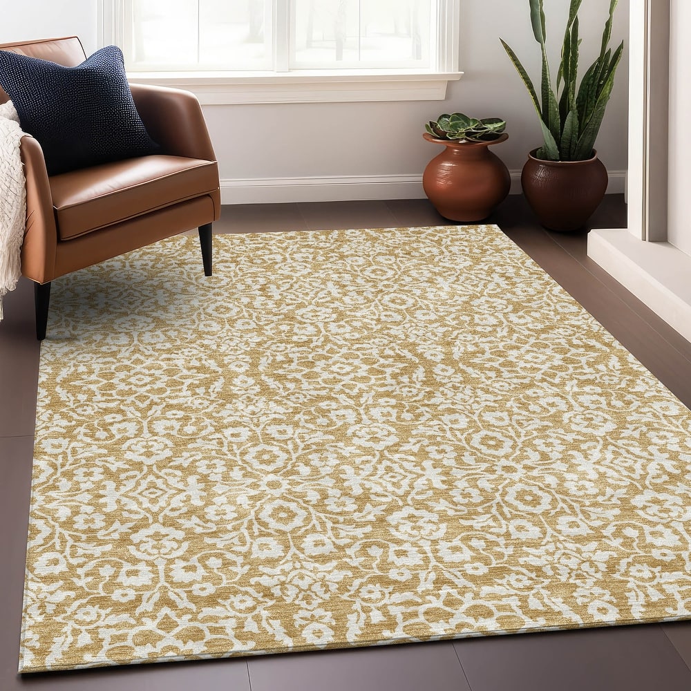 Premium Washable Super Soft Traditional Mekenzie Mayfield Rug