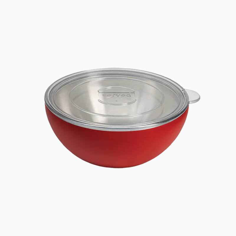 Vacuum-Insulated Small Serving Bowl (20oz) - Strawberry