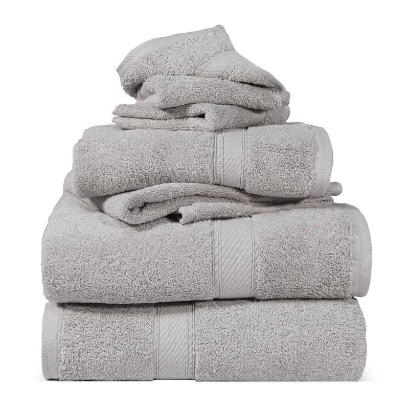 Superior Egyptian Cotton Pile Heavyweight 6-Piece Towel Set
