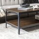 preview thumbnail 17 of 22, Middlebrook Witten 46-inch Angle Iron Coffee Table