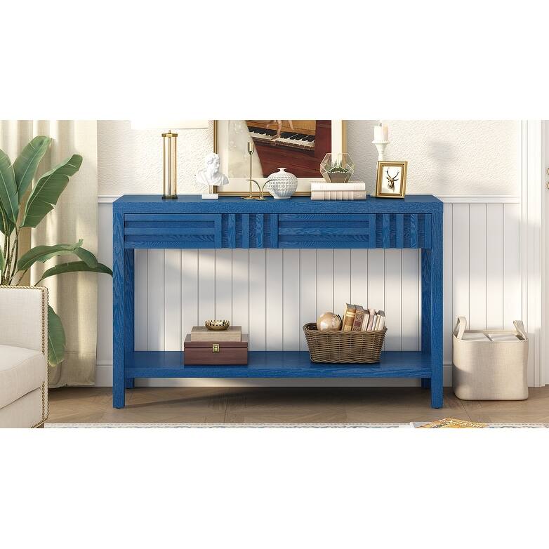 Ash Veneer Modern Style Console Table
