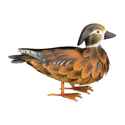 Wood Duck Decor - Female - 13.25"x5.25"x9.25"