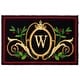 preview thumbnail 11 of 24, SAFAVIEH Handmade Monogram Florea Casual Rug 2'6" x 4' - W - Black/Multi - Rectangle