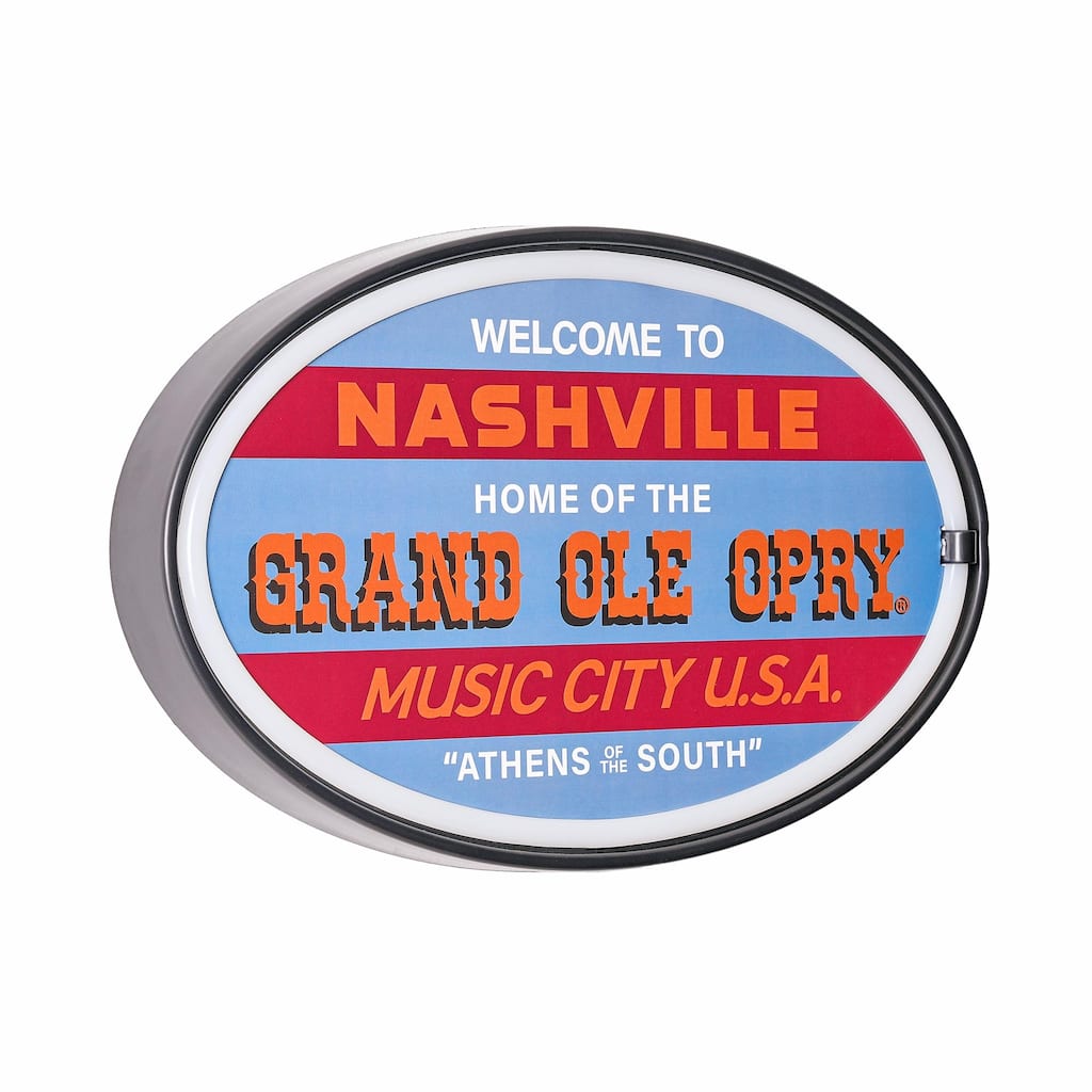 American Art Decor Grand Ole Opry LED Rope Wall Sign - 10" x 16" - 10" x 16"