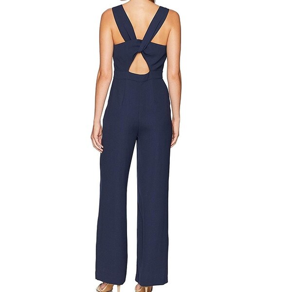 eliza j jumpsuit navy