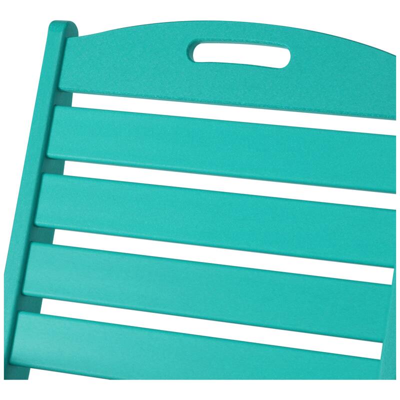 Coastline Patio Folding Highback Dining Chair Set of 2