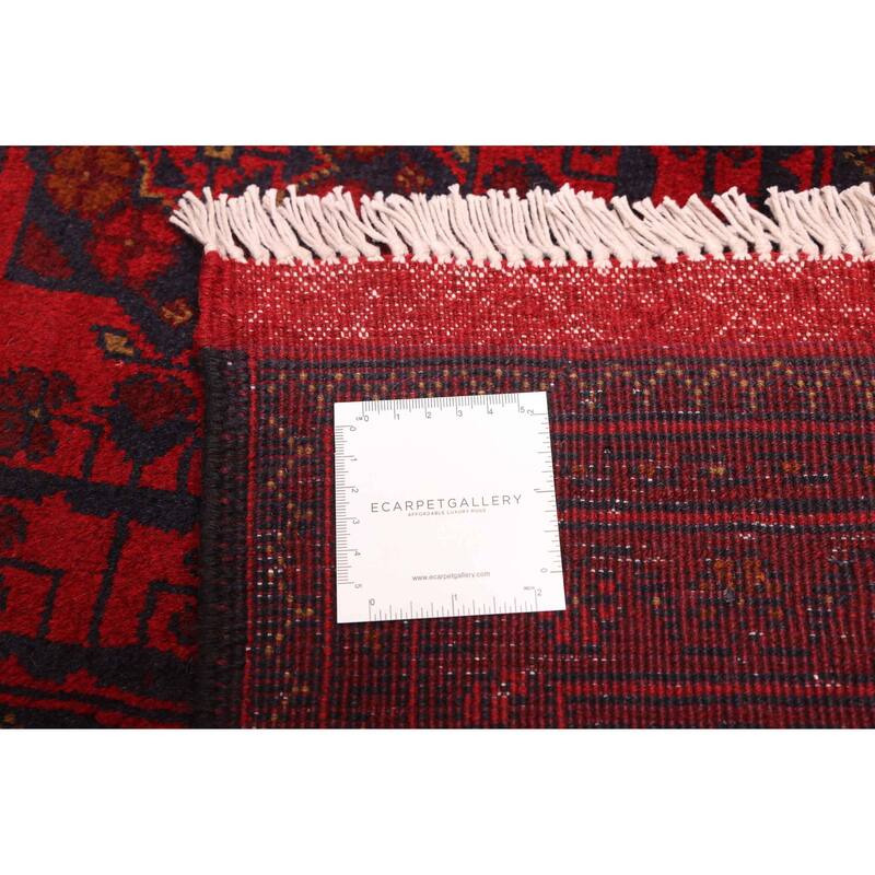 ECARPETGALLERY Hand-knotted Finest Khal Mohammadi Red Wool Rug - 10'0 x 12'10