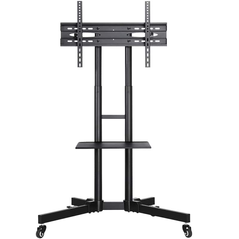 Yaheetech Rolling TV Cart Stand for 32 to 75 Inch LCD Flat Panels On