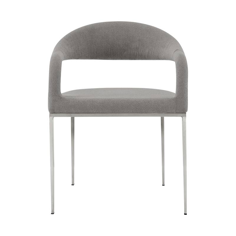Morgan Upholstered Barrel Back Dining Chairs - Set of 2