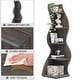 preview thumbnail 4 of 2, 5 Tier Corner Shelf Tall Bookshelf Bookcase