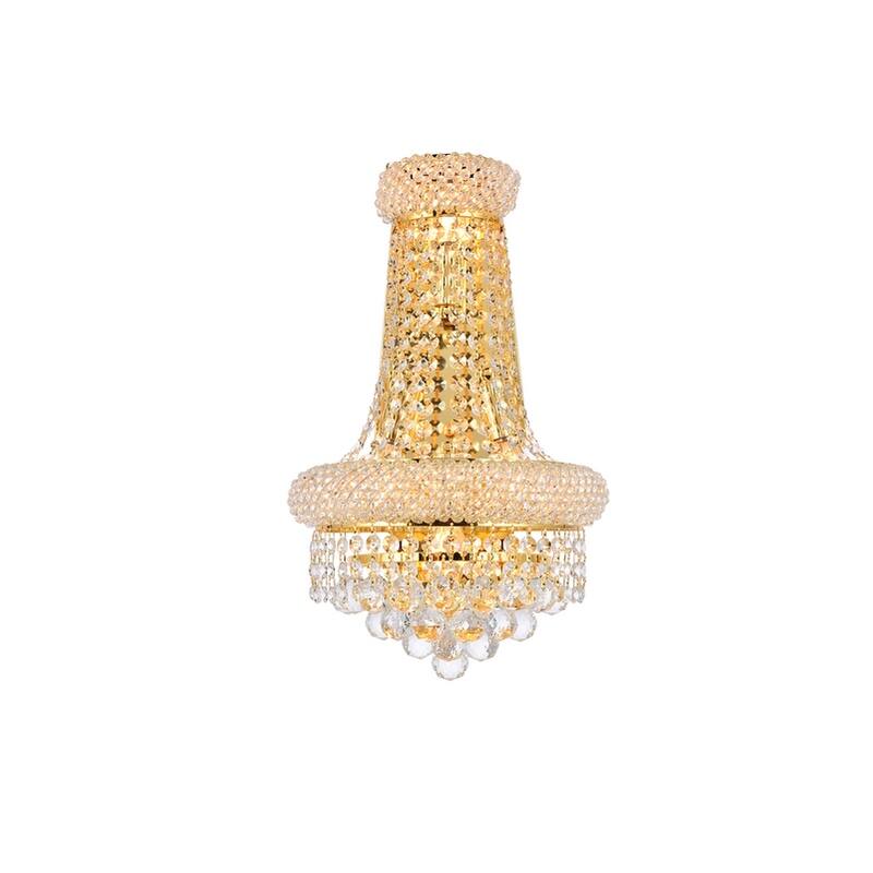 Fleur Illumination 4 light Gold Wall Sconce