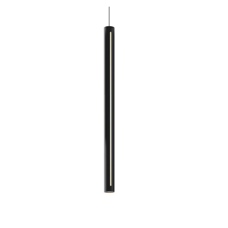 DALS Scepter Cylindrical LED Pendant - 36" - Black