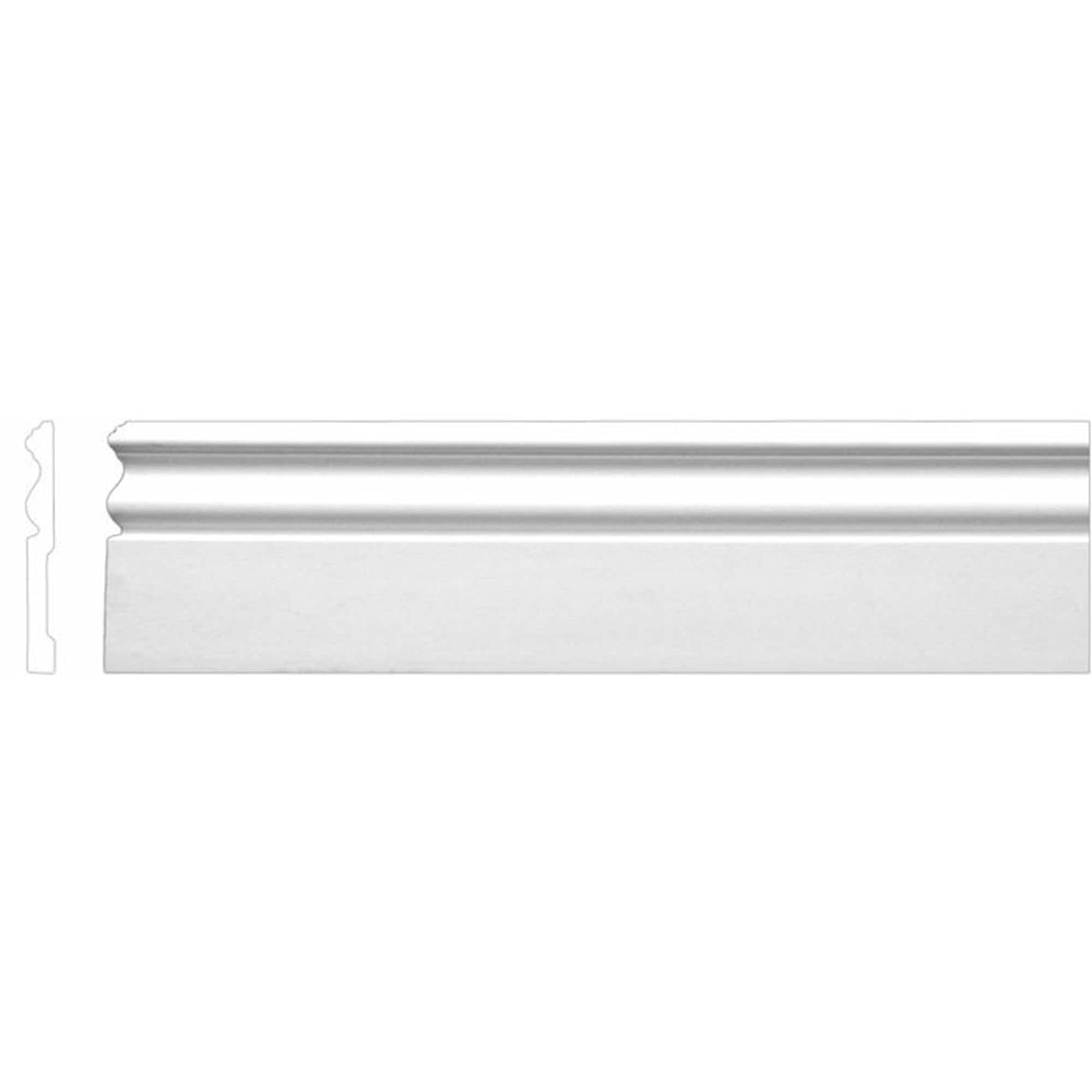 Heritage 6-inch Baseboard (8 pieces)