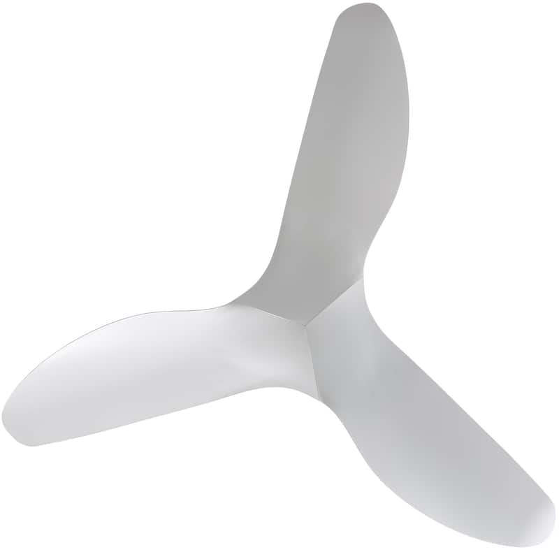 38" Modern Ceiling Fan without Lights, Remote Control and DC Motor - N/A