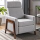 preview thumbnail 1 of 7, Multfhctional Linen Recliner Chair Adjust Home Theater Seating