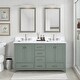 preview thumbnail 27 of 33, Avanity Modero 60 in. Double Sink Bathroom Vanity with Engineered Stone Top - 61"W x 22"D x 35"H