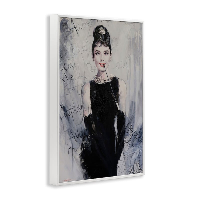 Stupell Classic Audrey Modern Details Framed Giclee Art Design By Lucille Lee