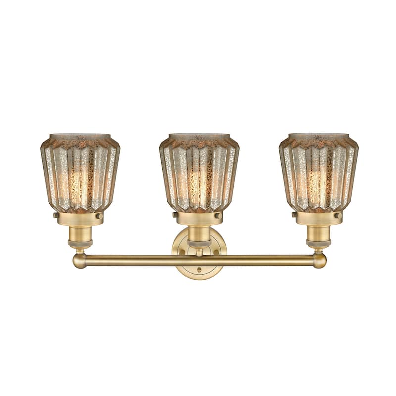 Innovations Lighting 616-3W-10-25 Chatham Vanity Chatham 3 Light 25"
