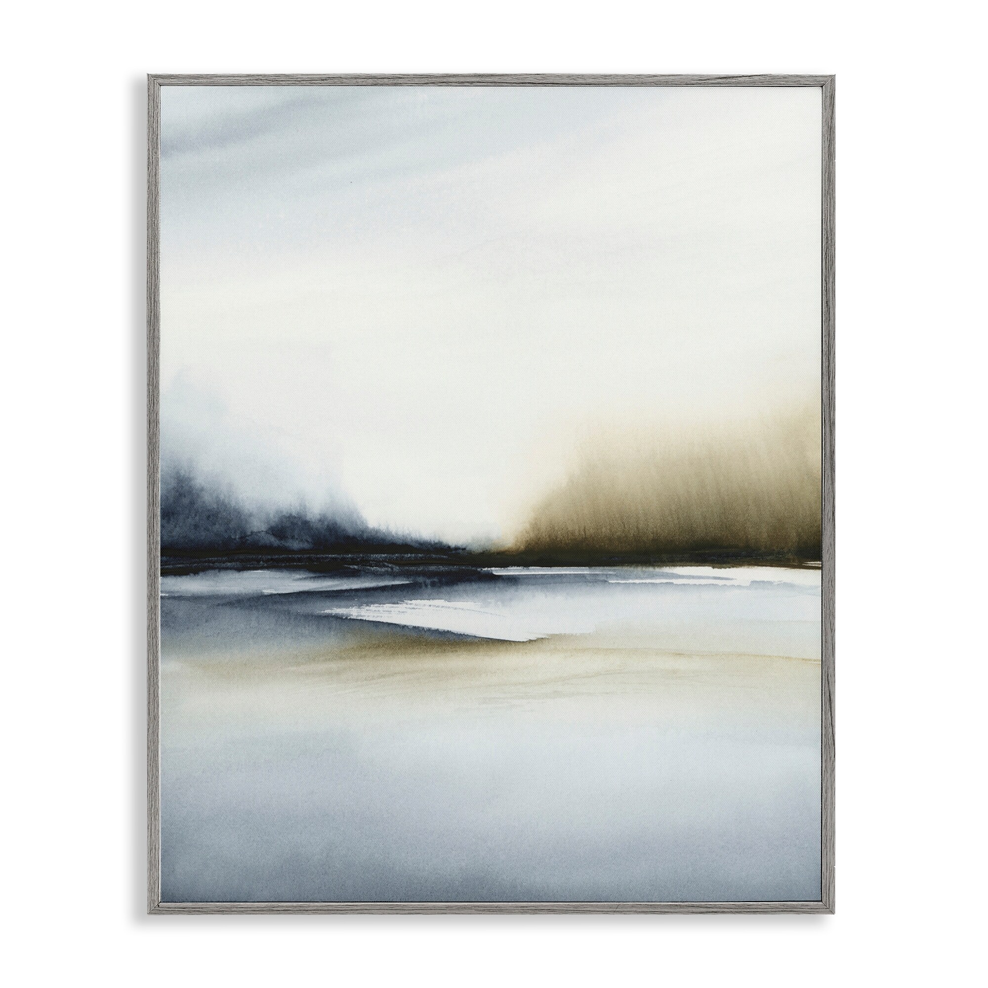 Stupell Misty Seaside Serenity Framed Giclee Art Design By 1x