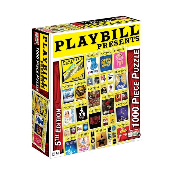 Playbill Presents - Best of Broadway 1,000-piece Jigsaw Puzzle. Opens flyout.