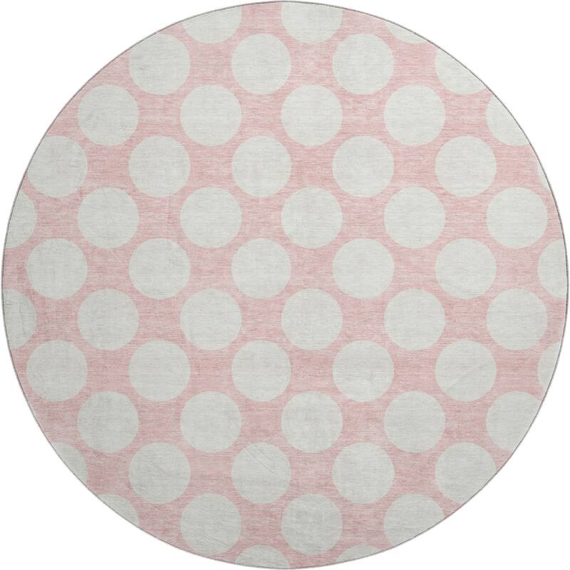 Premium Washable Super Soft Modern Polka Dots Mayfield Rug