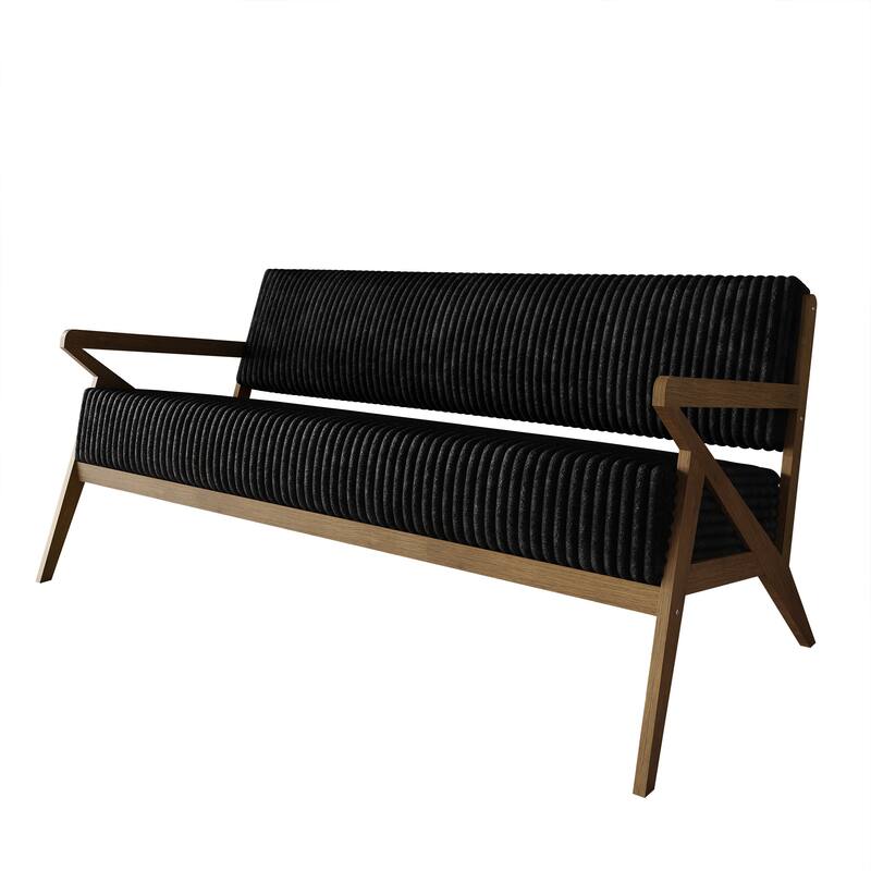 CraftPorch Chic Modern Velvet Upholstered Sofa
