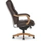 preview thumbnail 13 of 32, La-Z-Boy Harnett Big and Tall Executive Office Chair with Comfort Core Cushions, Ergonomic High-Back Chair with Solid Wood Arms