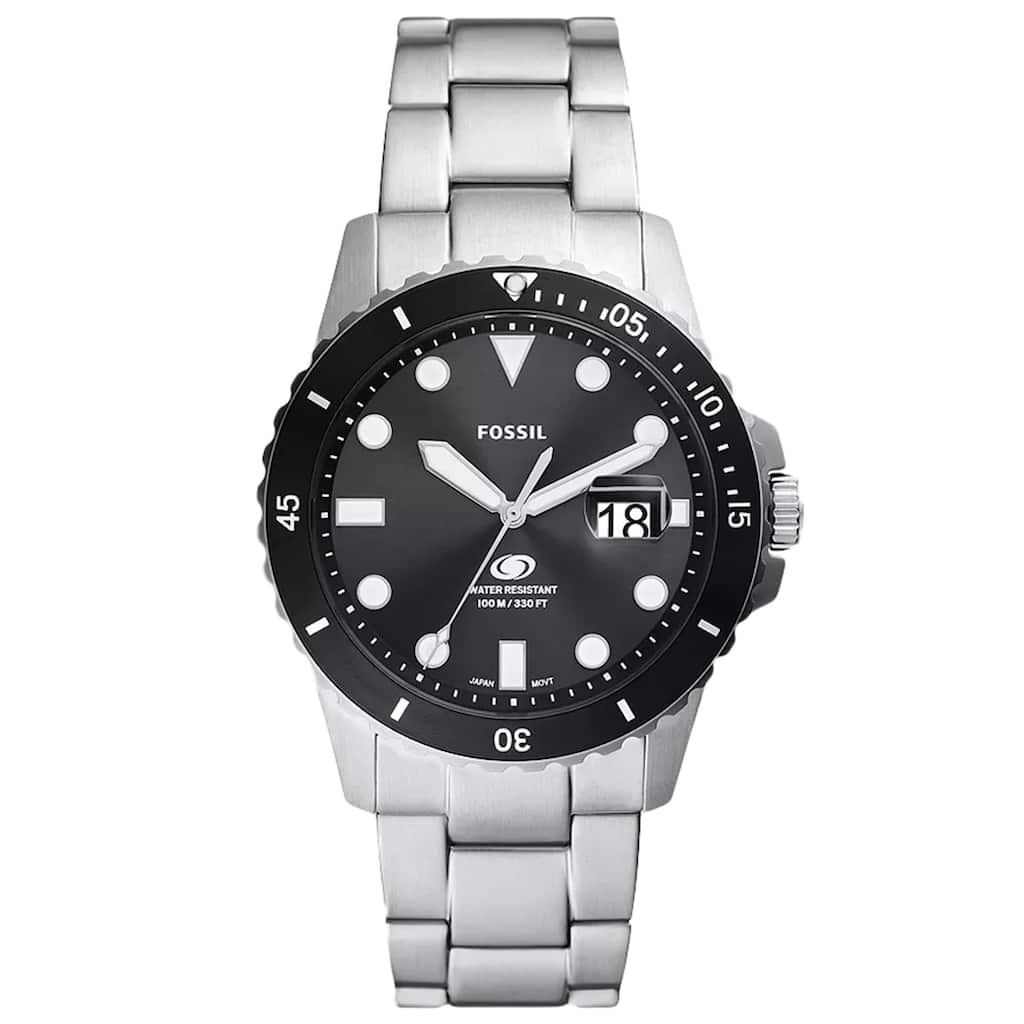 Fossil Men's Dive Black Dial Watch - FS6032 - 6 (36)