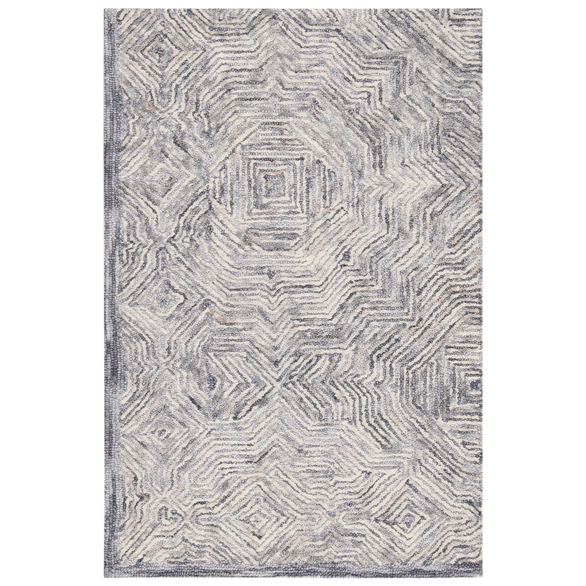 Shop Safavieh Handmade Ikat Anife Modern Wool Rug Overstock 30809857