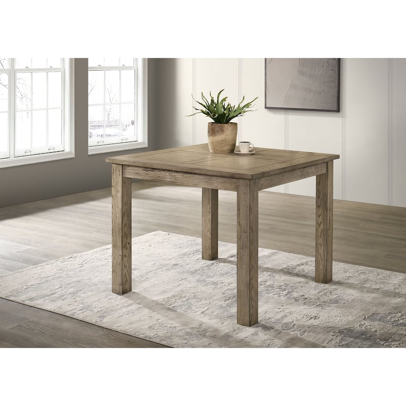 Cardova Square Counter Height Dining Table Vineyard Oak - 43.25" x 43.25" x 35.75"