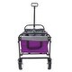 preview thumbnail 39 of 62, Foldable Wagon Cart with Strapping System, Utility Wagon Cart for Camping Shopping Sports Gardeing Fishing All-Terrain Wheels
