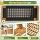 preview thumbnail 7 of 6, Furniwell 5/6/7-pieces Acacia Patio Furniture Set, Wooden Conversation Set,Outdoor Modular Design Sofa Set with Side Table