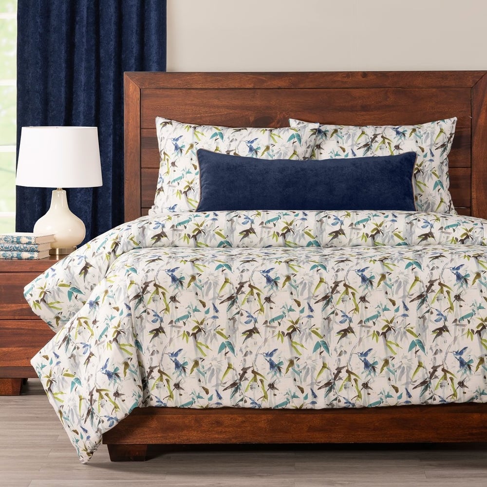 Siscovers Hummingbird Abstract Print Duvet Set