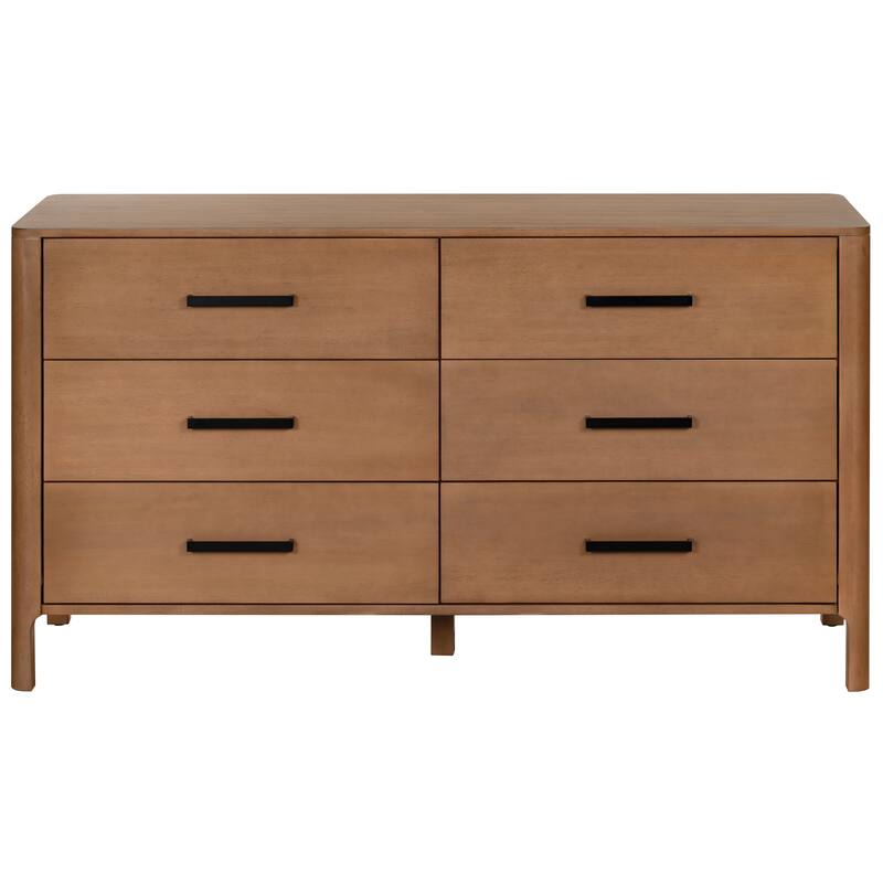 SAFAVIEH Couture Abbiava 6-Drawer Wood Dresser