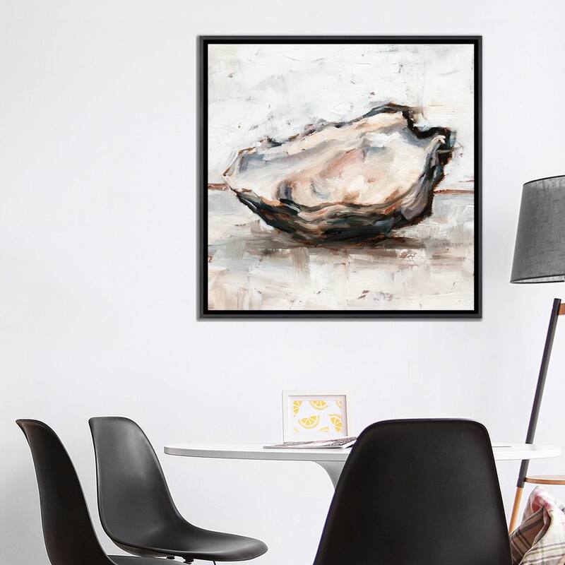 iCanvas "Oyster Study I" by Ethan Harper Framed