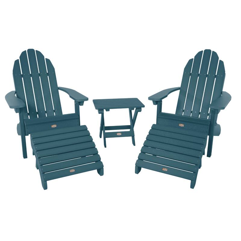 ELK OUTDOORS Adirondack Conversation Set - Nantucket Blue