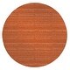 preview thumbnail 10 of 10, TRIBAL DANCE TERRACOTTA Area Rug By Kavka Designs 5' Round